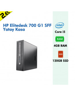 HP Elitedesk 700 G1 SFF Yatay Kasa i5 4590 4GB RAM 120GB SSD