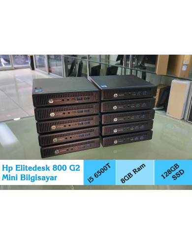 HP EliteDesk 800 G2 Mini PC i5-6500T 8GB RAM 128GB SSD Win10 Pro