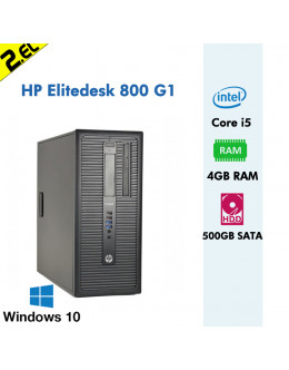 HP Elitedesk 800 G1 i5 4570 4GB RAM 500GB SATA Win7 Pro