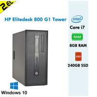 HP Elitedesk 800 G1 i7 4790S 16GB RAM 480GB SSD Win7 Pro