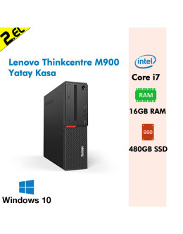 Lenovo Thinkcentre M900 SFF Yatay Kasa i7 6700 16GB RAM 480GB SSD Win10Pro