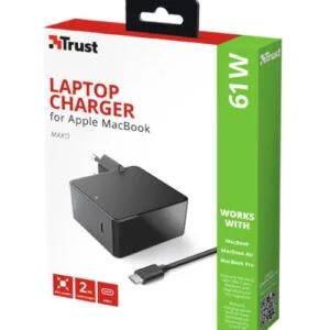 Trust 23418 Maxo Apple 61W USB-C Notebook Şarjı