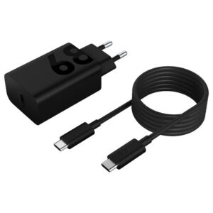 Lenovo 68W USB-C Duvar Şarj Cihazı - Siyah